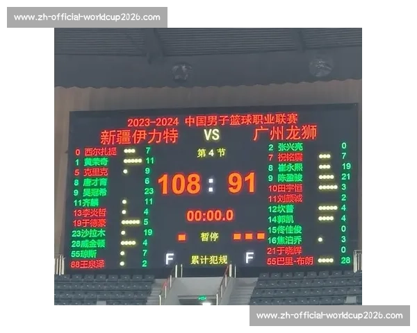 CBA最新赛程:2023-2024赛季完整比赛时间表 CBA最新赛程:2023-2024赛季完整比赛时间表